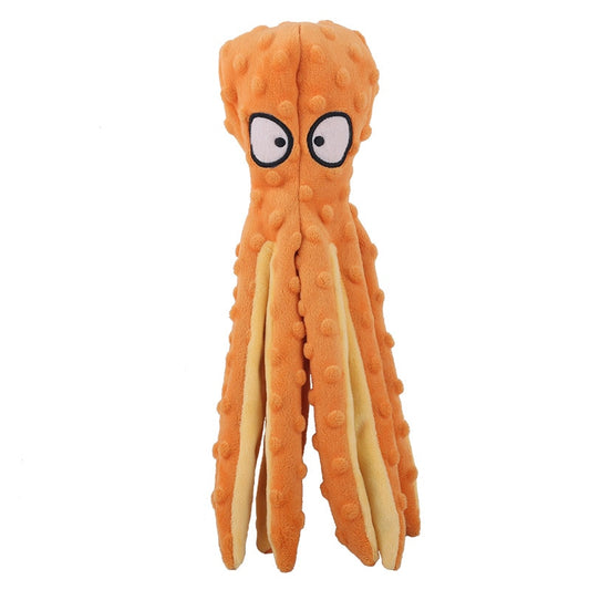 Interactive Plush Octopus Toy for Pets