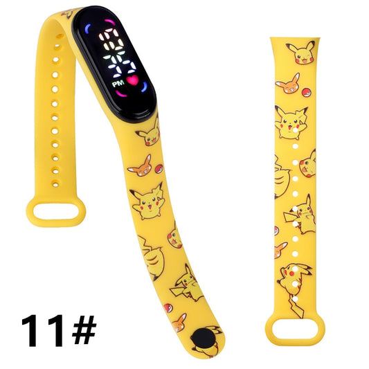 Pokemon LED-Armbanduhr für Kinder