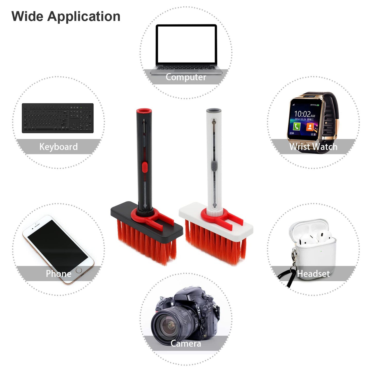 5-in-1-Reinigungsset (Tastenkappen-Abzieher im Lieferumfang enthalten)