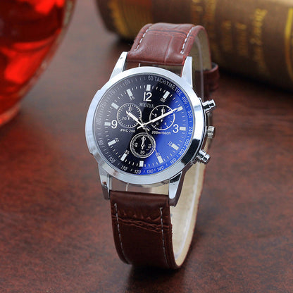 Sapphire Glass Dial | Men's Luxury Quartz Belt Watch