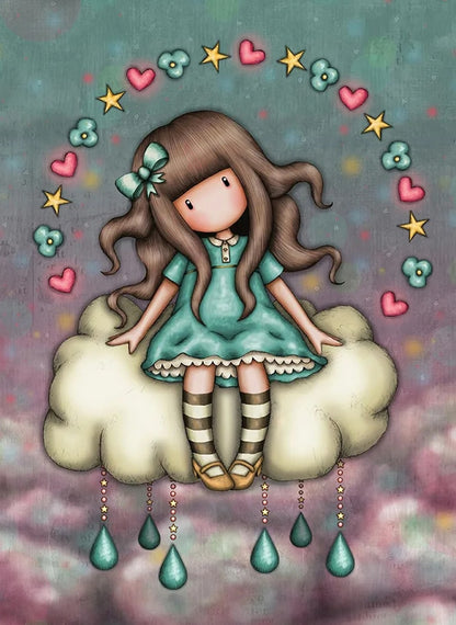 DIY 5D Diamond Painting Moon Tree