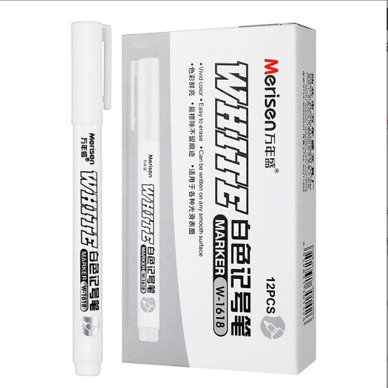 White Marker Pen