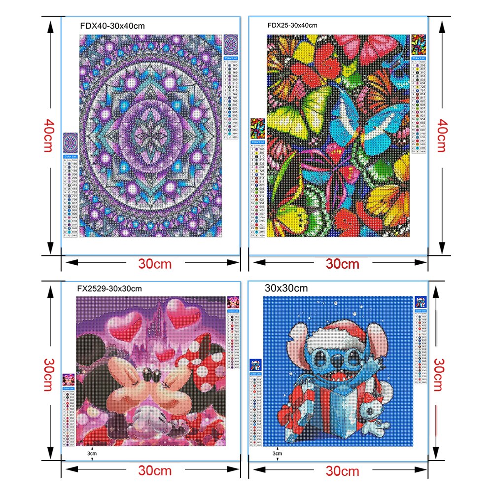 DIY 5D Diamond Painting Moon Tree