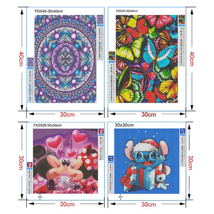 DIY 5D Diamond Painting Moon Tree