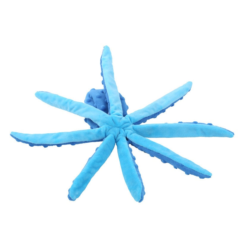 Interactive Plush Octopus Toy for Pets