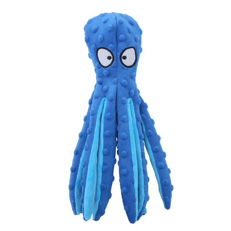 Interactive Plush Octopus Toy for Pets