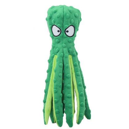 Interactive Plush Octopus Toy for Pets