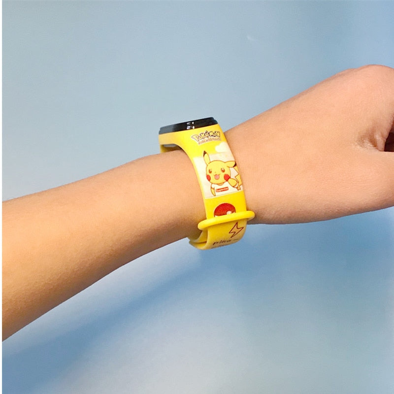 Pokemon LED-Armbanduhr für Kinder
