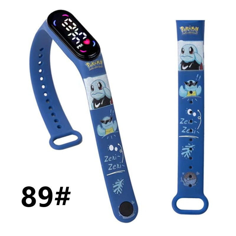 Pokemon LED-Armbanduhr für Kinder