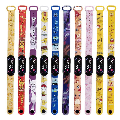 Pokemon LED-Armbanduhr für Kinder