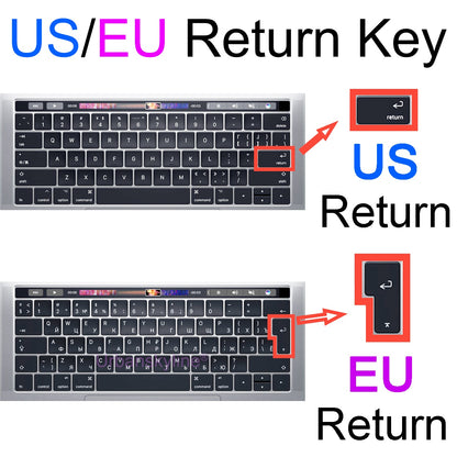 Schützende Silikon-Tastaturabdeckung für MacBook