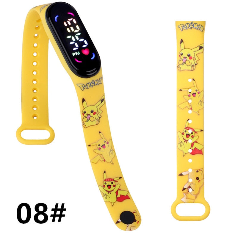 Pokemon LED-Armbanduhr für Kinder