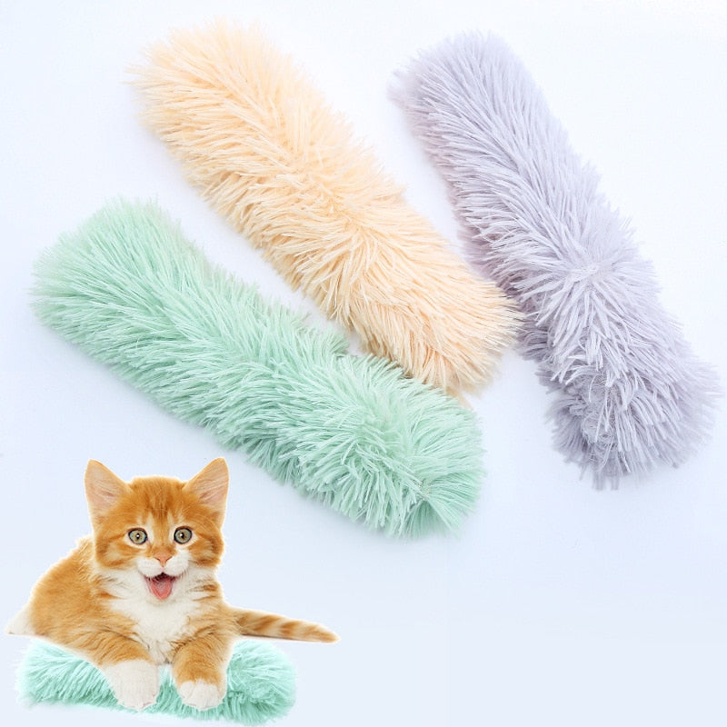 Interactive Cat Toy with Feather Rod, Bell and Mouse