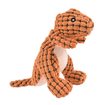 Dino-fun for Your Furry Friends: Interactive Pet Plush Toy