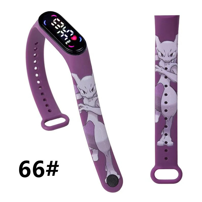 Pokemon LED-Armbanduhr für Kinder