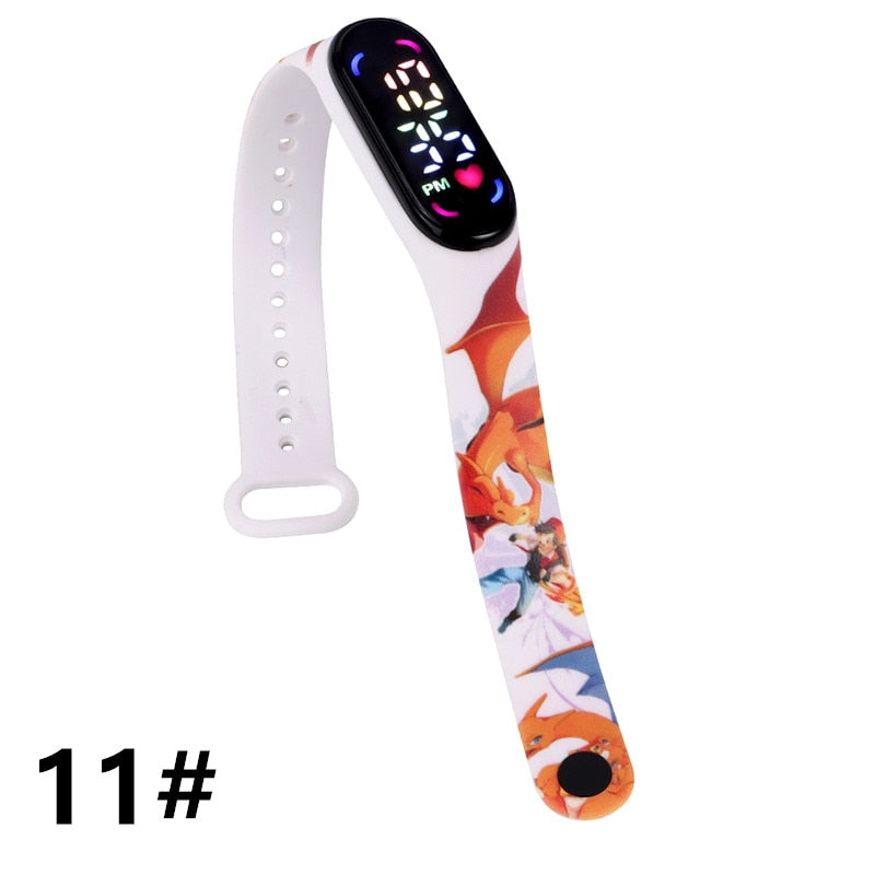 Pokemon LED-Armbanduhr für Kinder