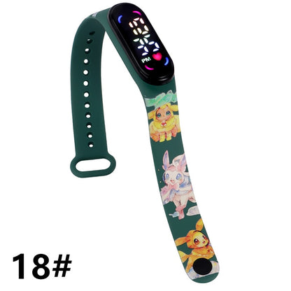 Pokemon LED-Armbanduhr für Kinder