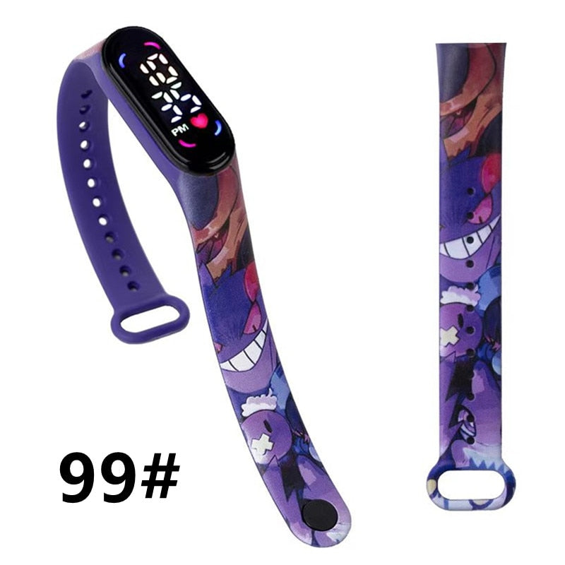 Pokemon LED-Armbanduhr für Kinder