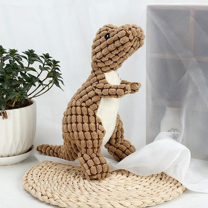 Dino-fun for Your Furry Friends: Interactive Pet Plush Toy