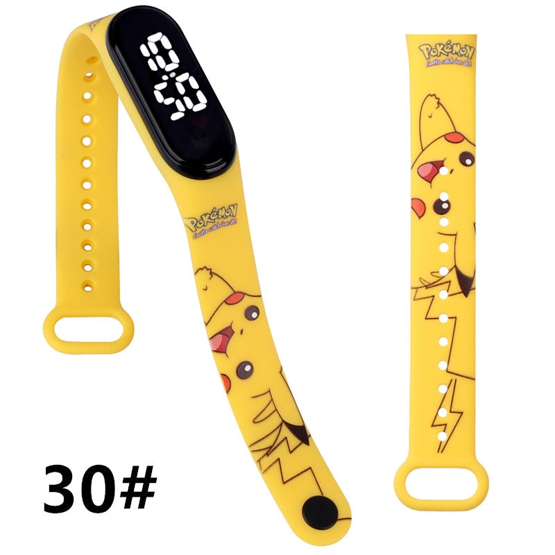 Pokemon LED-Armbanduhr für Kinder