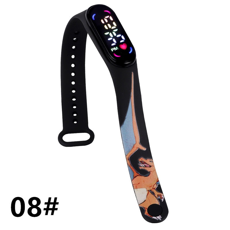 Pokemon LED-Armbanduhr für Kinder