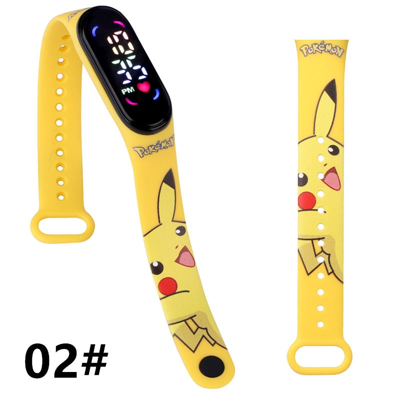 Pokemon LED-Armbanduhr für Kinder