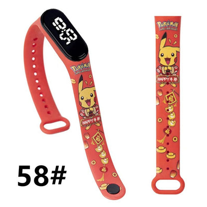 Pokemon LED-Armbanduhr für Kinder