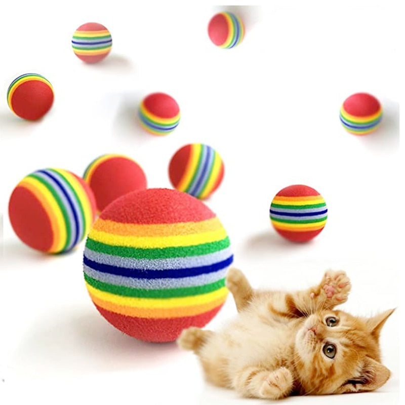 Interactive Cat Toy with Feather Rod, Bell and Mouse