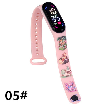 Pokemon LED-Armbanduhr für Kinder