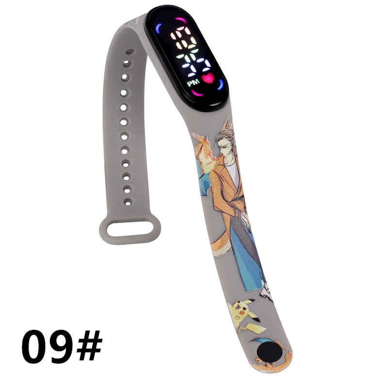 Pokemon LED-Armbanduhr für Kinder