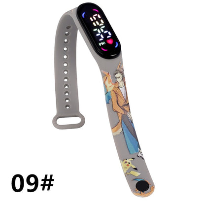 Pokemon LED-Armbanduhr für Kinder