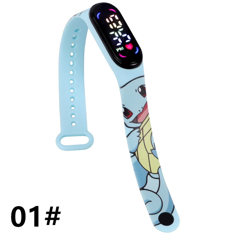 Pokemon LED-Armbanduhr für Kinder