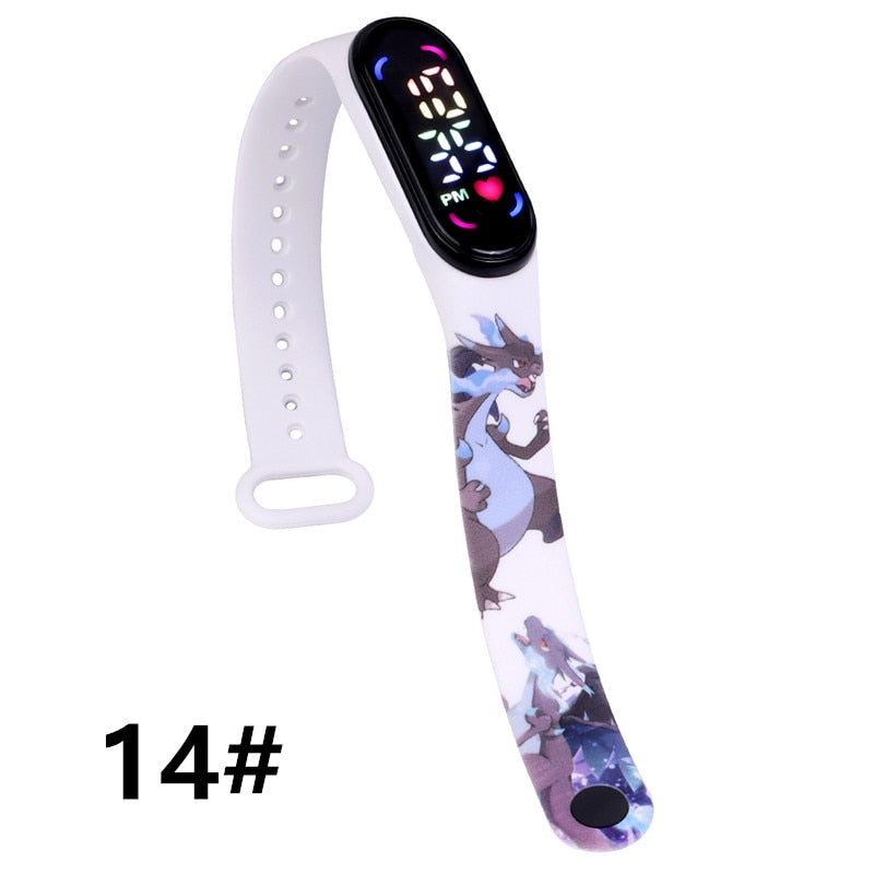 Pokemon LED-Armbanduhr für Kinder