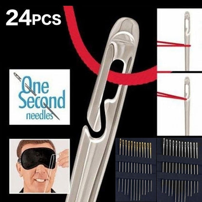 Nähnadeln mit großem Loch