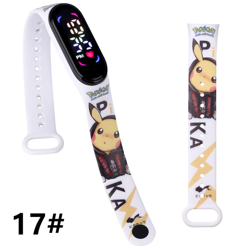 Pokemon LED-Armbanduhr für Kinder