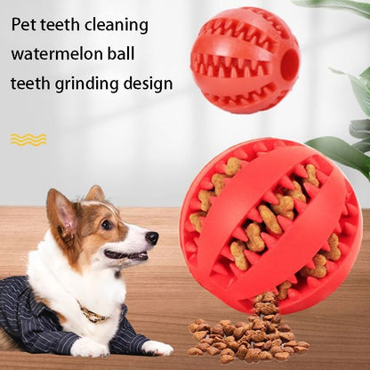 Keep Your Dog Happy and Healthy with Natural Rubber Chew Toys - Perfect for Teeth Cleaning and Interactive Playtime