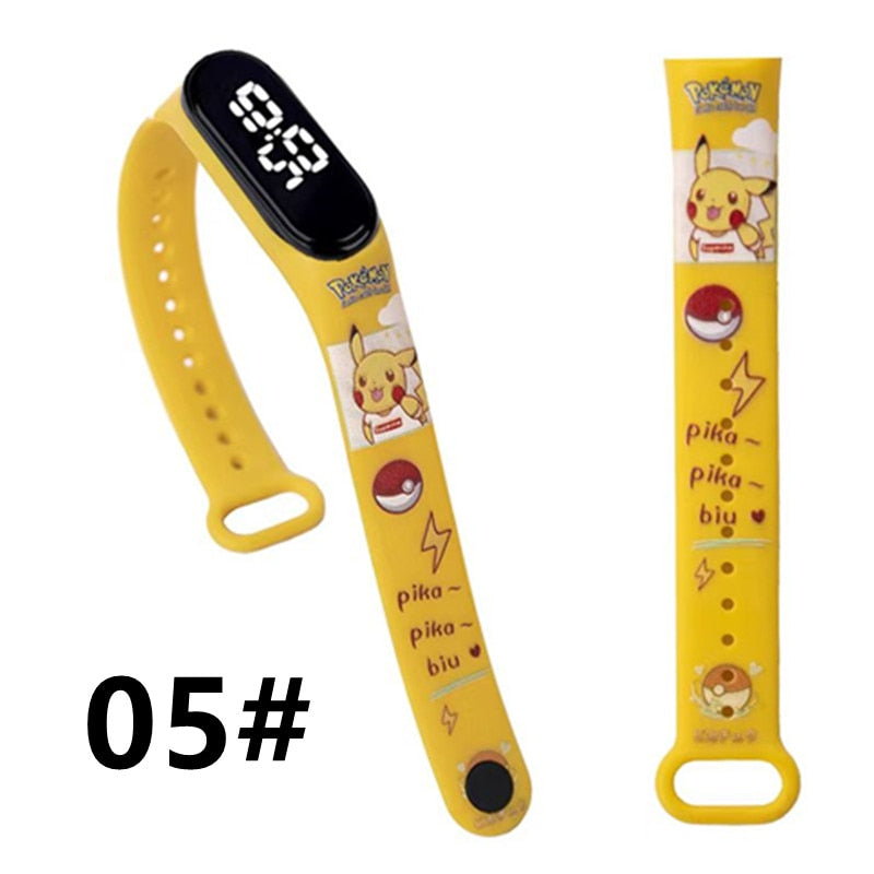 Pokemon LED-Armbanduhr für Kinder