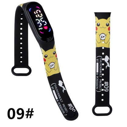 Pokemon LED-Armbanduhr für Kinder