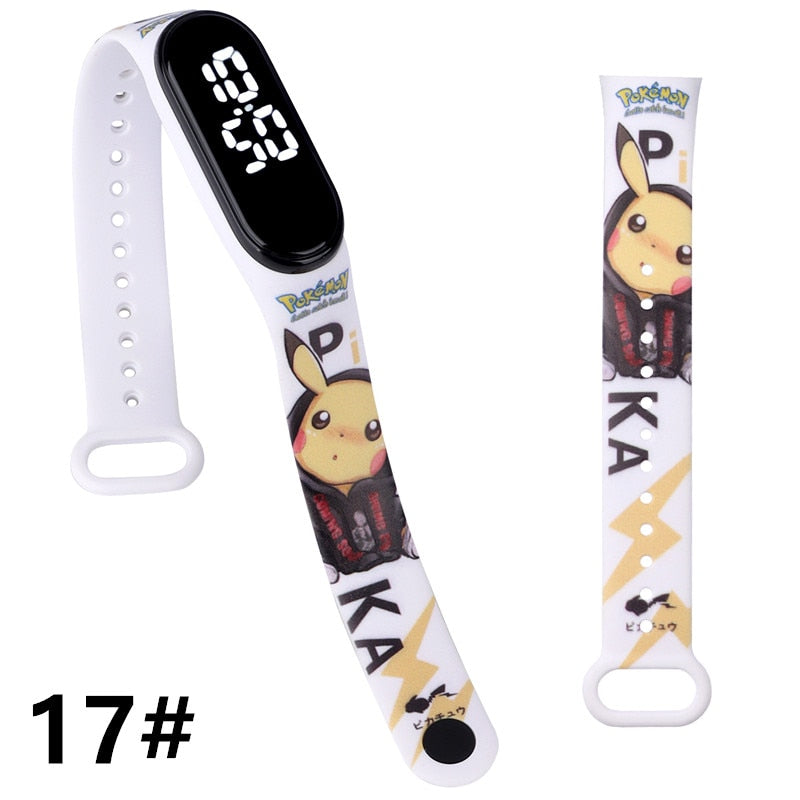 Pokemon LED-Armbanduhr für Kinder