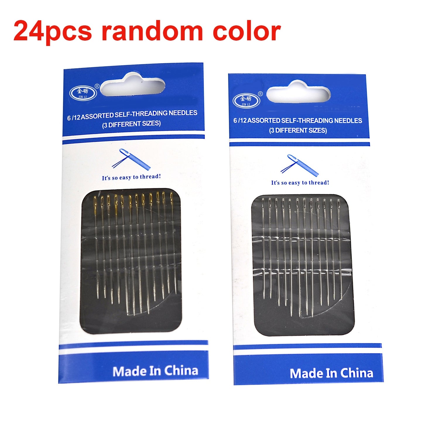 Nähnadeln mit großem Loch