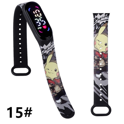 Pokemon LED-Armbanduhr für Kinder