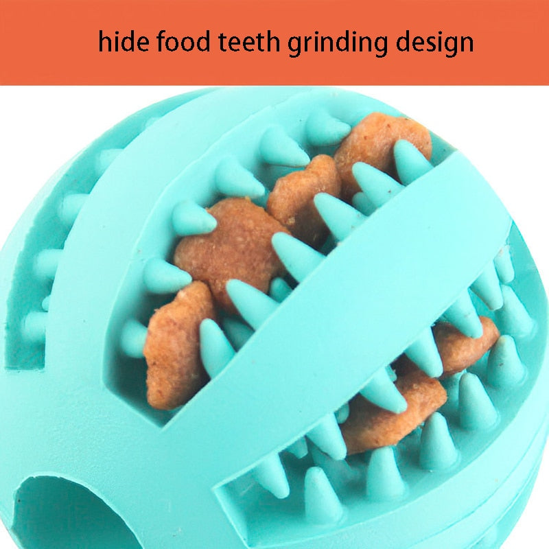 Keep Your Dog Happy and Healthy with Natural Rubber Chew Toys - Perfect for Teeth Cleaning and Interactive Playtime