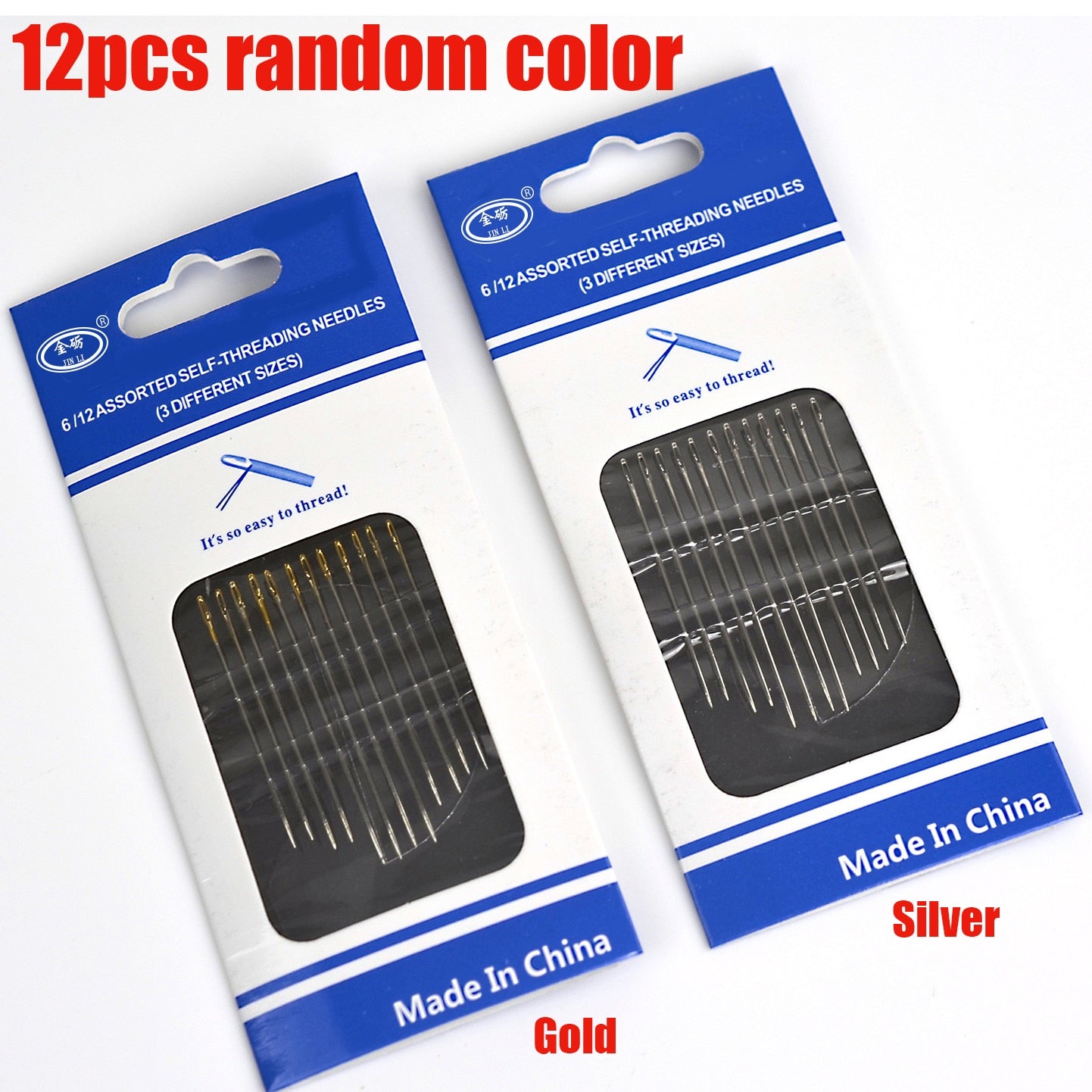 Nähnadeln mit großem Loch